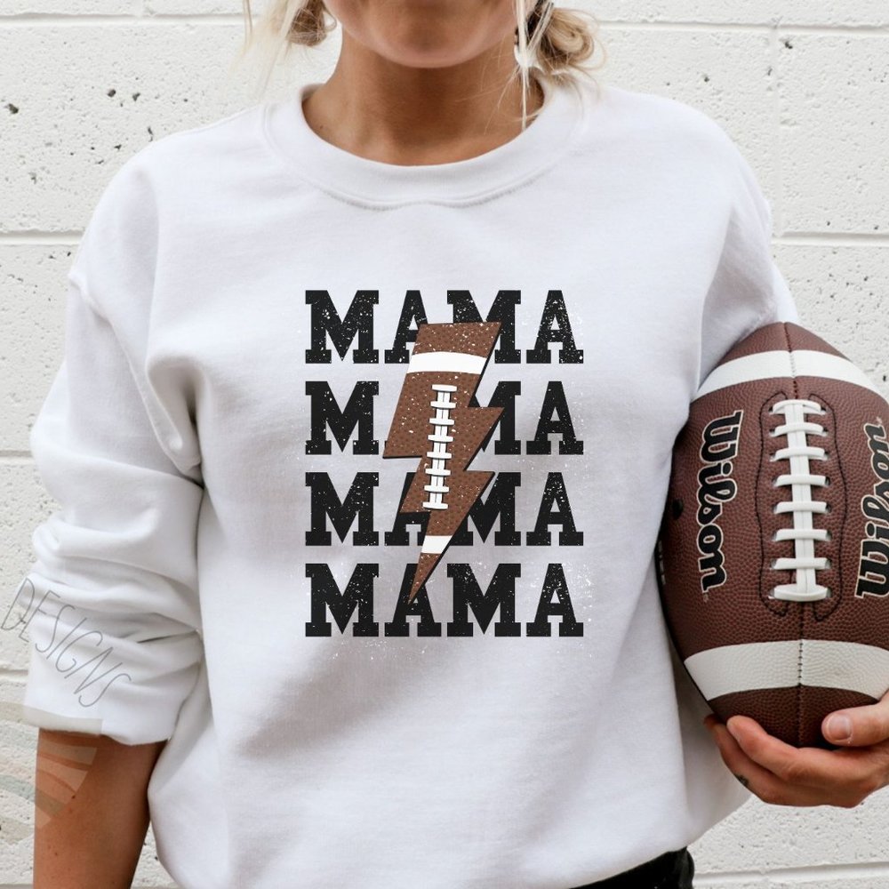 Football Mama Sweatshirt Football Sweatshirt Game Day Sweatshirt Unisex S-XL